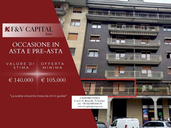 appartamento in vendita a Torino