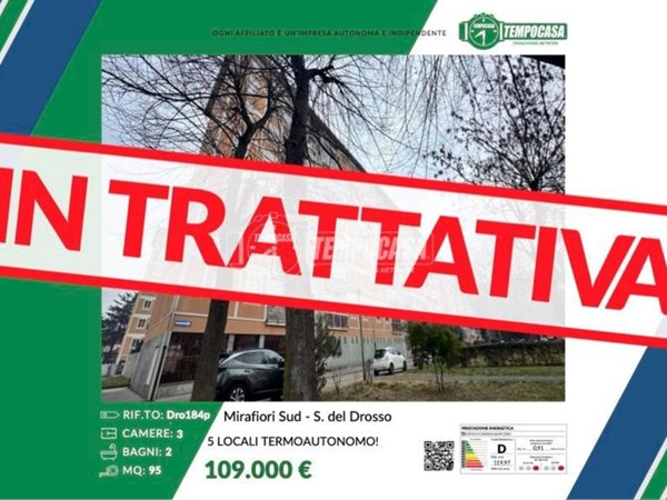 appartamento in vendita a Torino in zona Mirafiori Sud