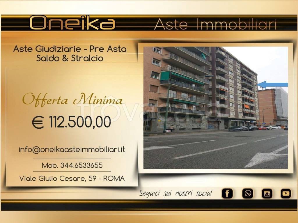 appartamento in vendita a Torino in zona Mirafiori Nord