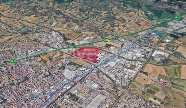 terreno edificabile in vendita a Torino in zona Mirafiori Sud