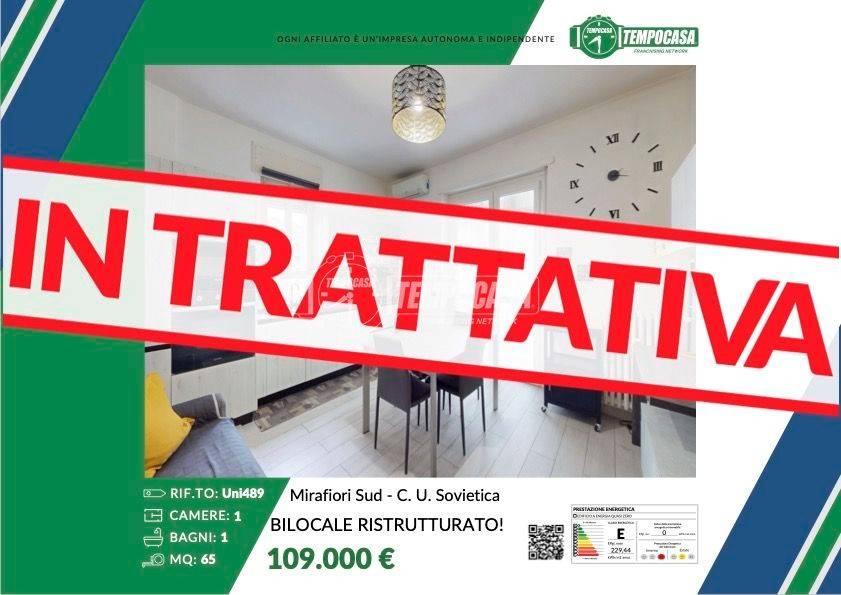 appartamento in vendita a Torino in zona Mirafiori Sud