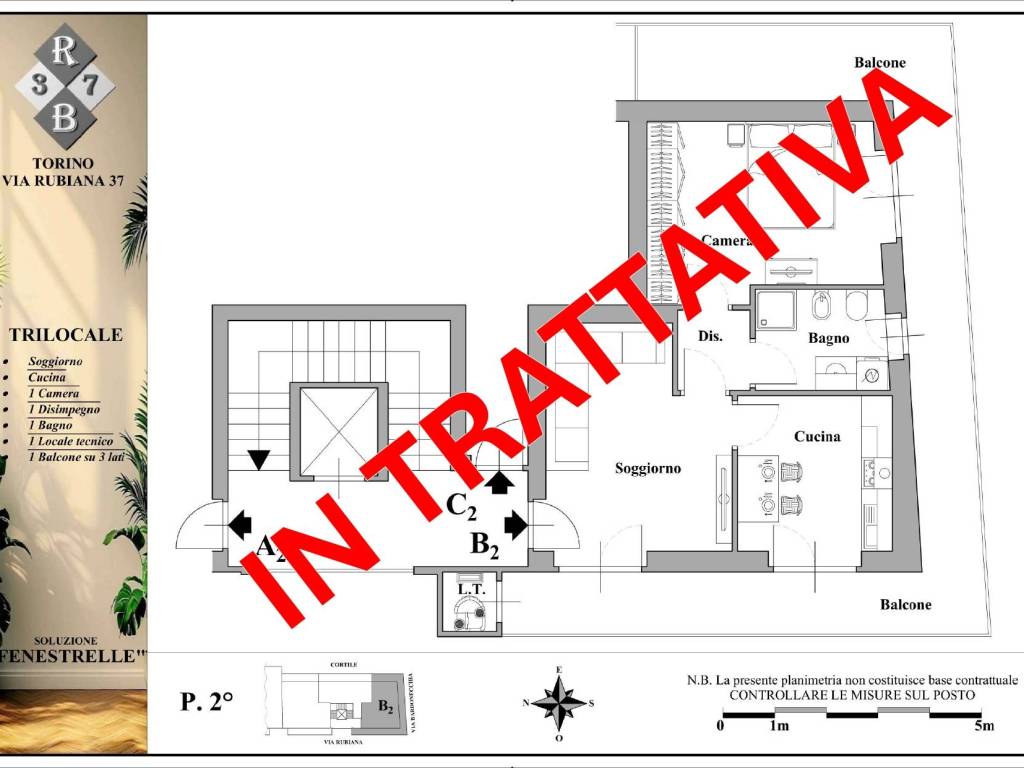 appartamento in vendita a Torino in zona Pozzo Strada