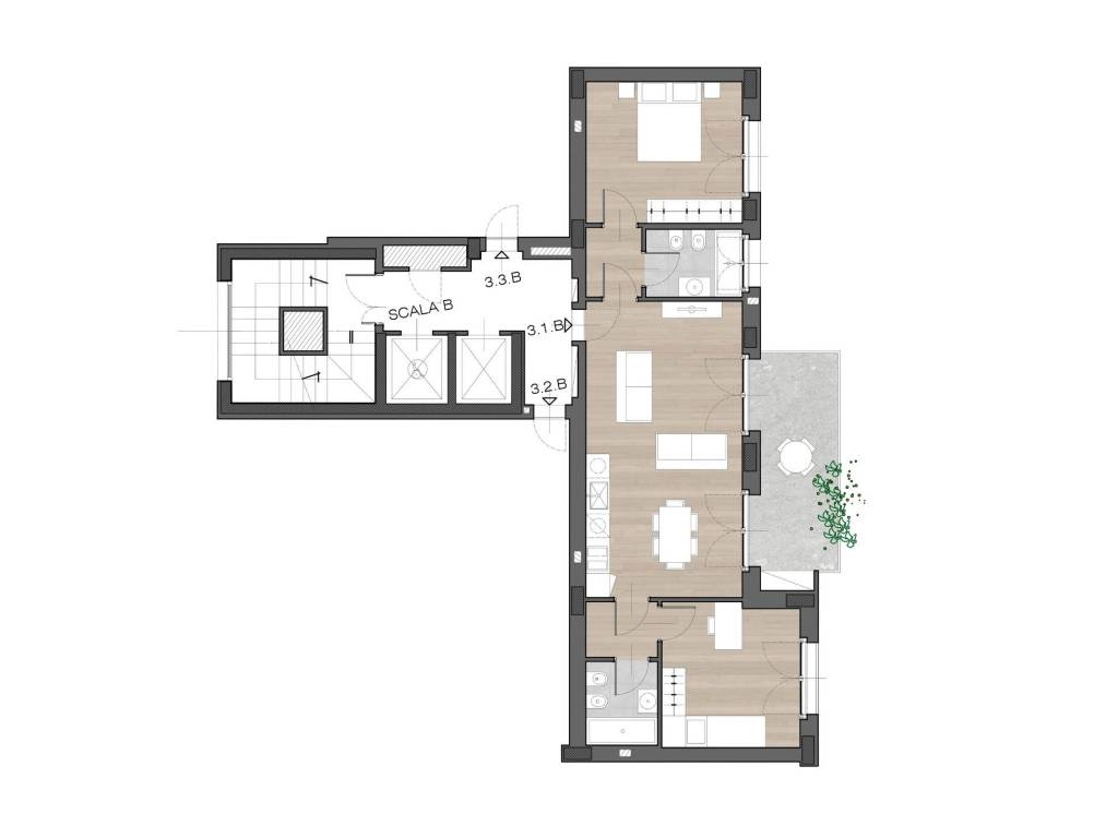 appartamento in vendita a Torino in zona Borgata Vittoria