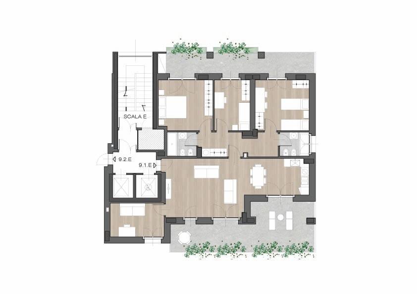 appartamento in vendita a Torino in zona Borgata Vittoria