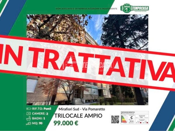 appartamento in vendita a Torino in zona Mirafiori Sud
