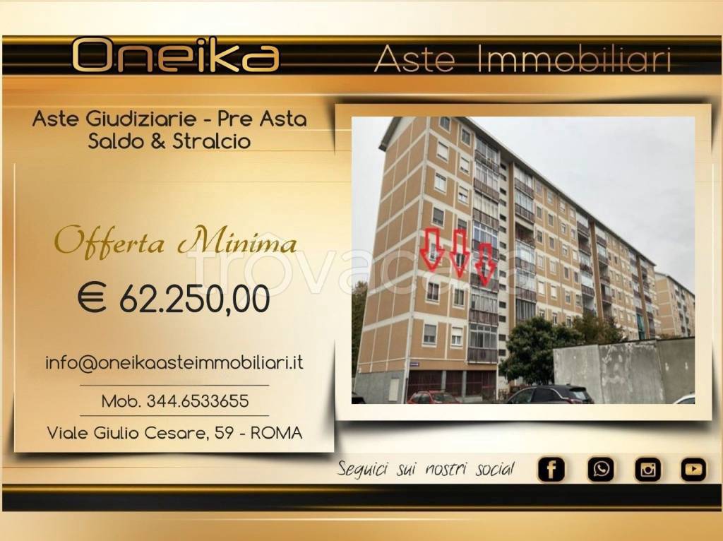 appartamento in vendita a Torino in zona Mirafiori Sud