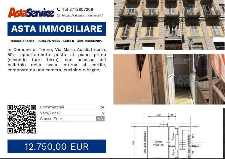 appartamento in vendita a Torino in zona Aurora