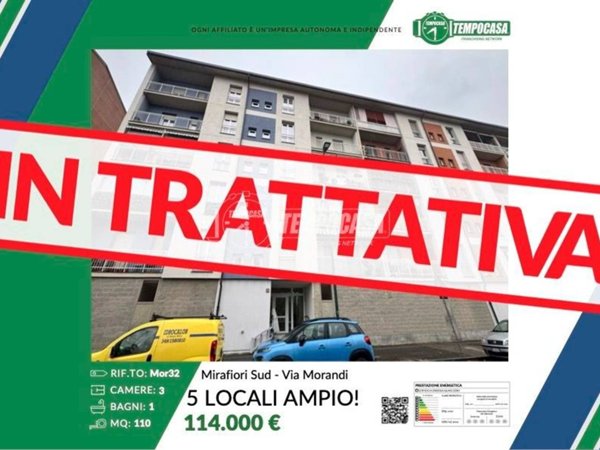 appartamento in vendita a Torino in zona Mirafiori Sud