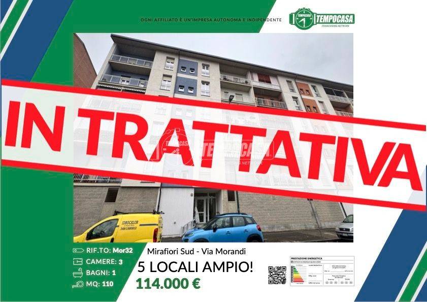 appartamento in vendita a Torino in zona Mirafiori Sud