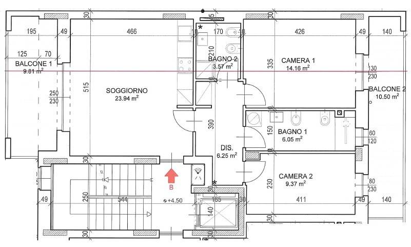appartamento in vendita a Torino in zona Mirafiori Nord