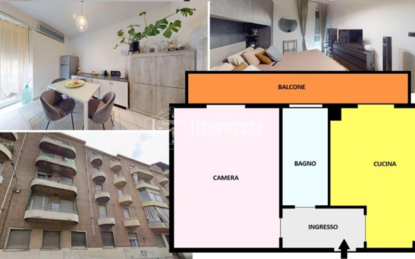 appartamento in vendita a Torino in zona Barriera di Milano