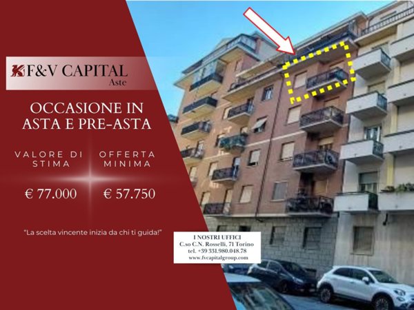 appartamento in vendita a Torino