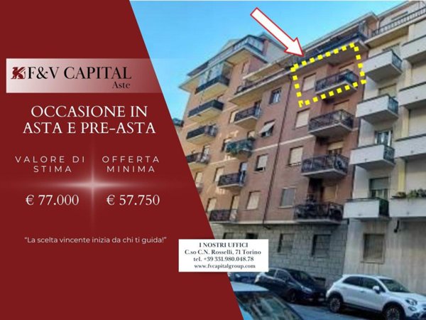 appartamento in vendita a Torino