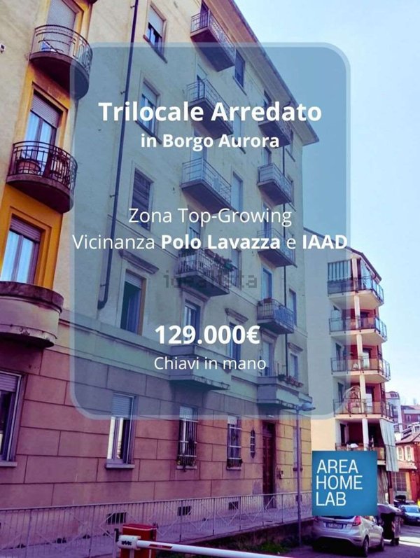 appartamento in vendita a Torino in zona Aurora