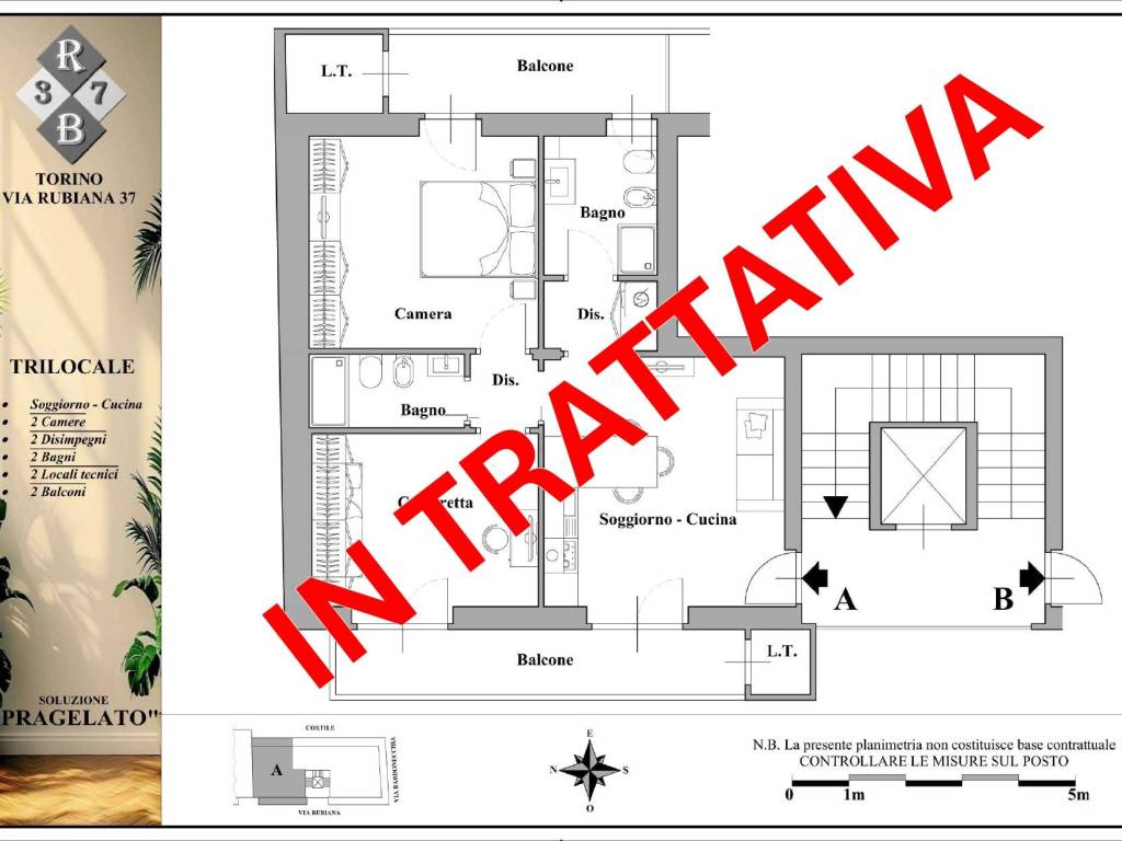 appartamento in vendita a Torino in zona Pozzo Strada