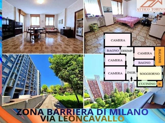 appartamento in vendita a Torino in zona Barriera di Milano