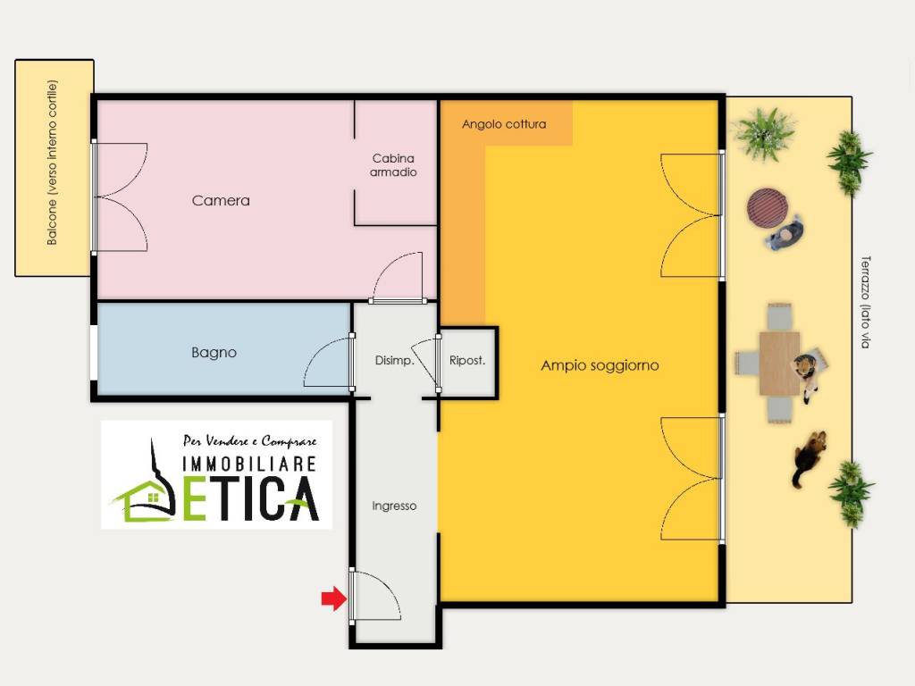 appartamento in vendita a Torino in zona Santa Rita