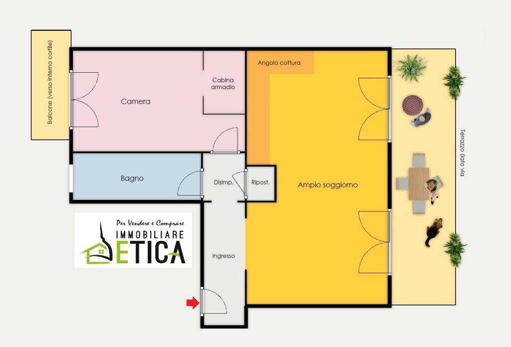 appartamento in vendita a Torino in zona Santa Rita