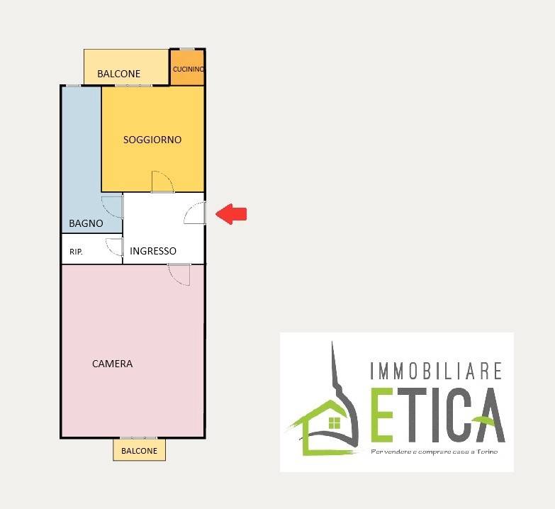 appartamento in vendita a Torino in zona Cenisia