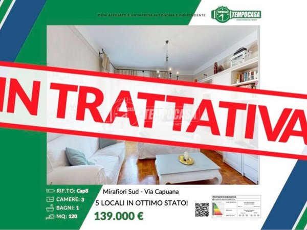 appartamento in vendita a Torino in zona Mirafiori Sud