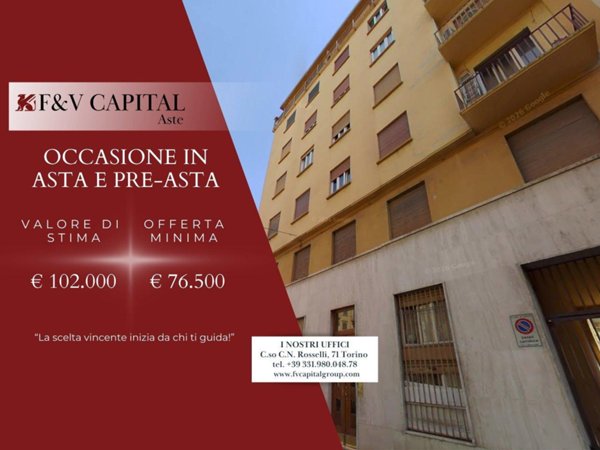 appartamento in vendita a Torino