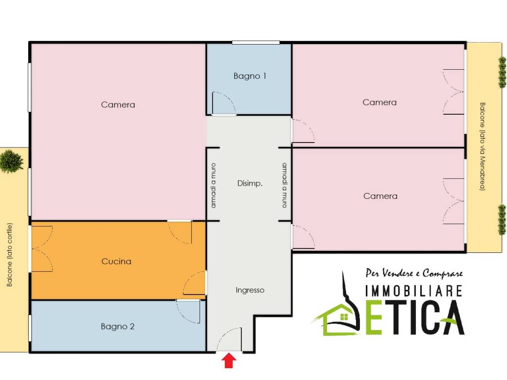 appartamento in vendita a Torino in zona San Salvario