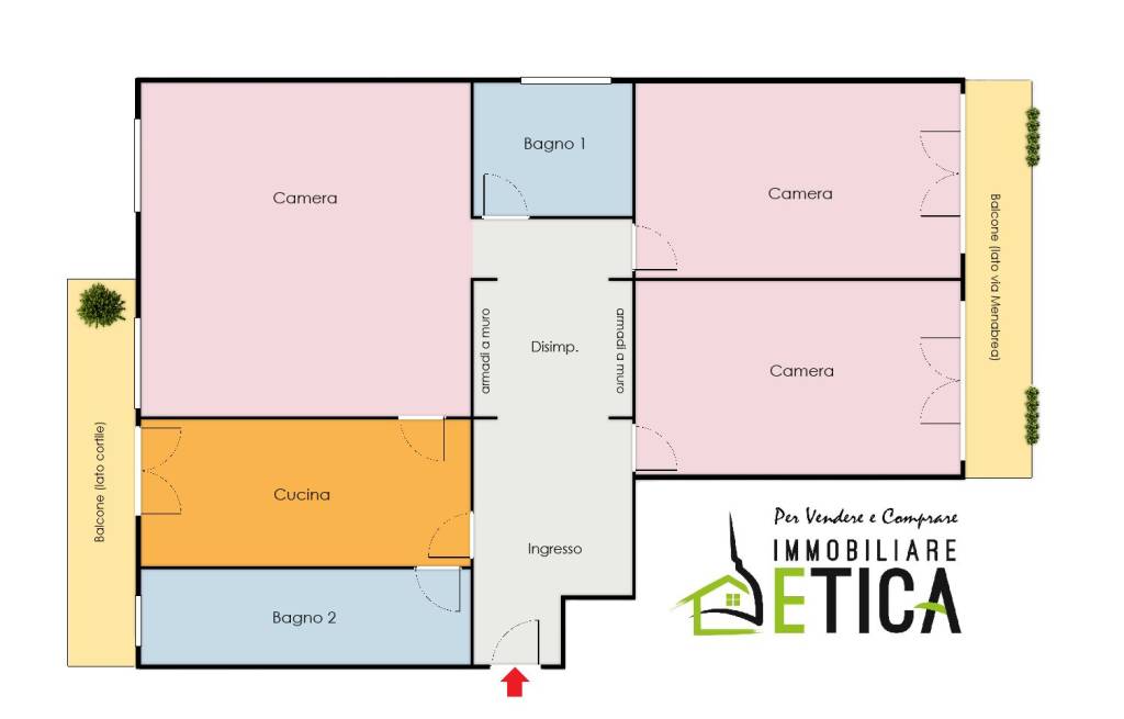 appartamento in vendita a Torino in zona San Salvario
