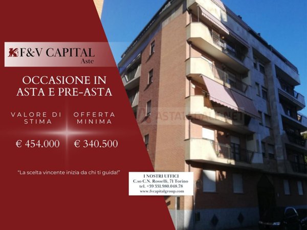 appartamento in vendita a Torino