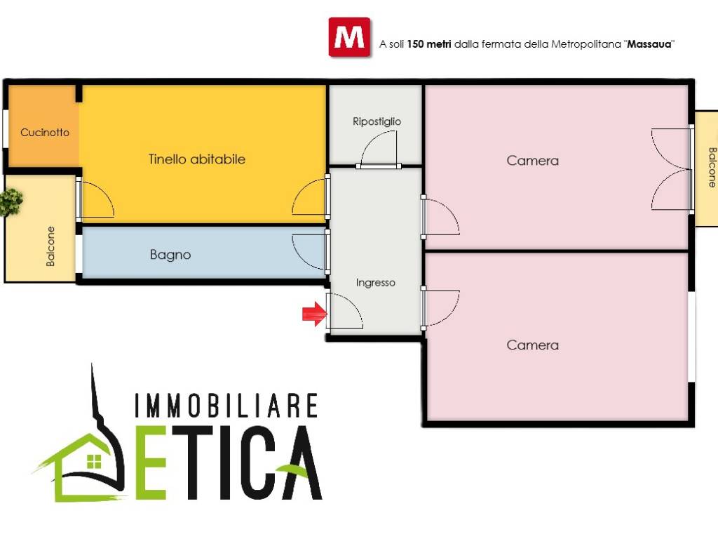 appartamento in vendita a Torino in zona Pozzo Strada