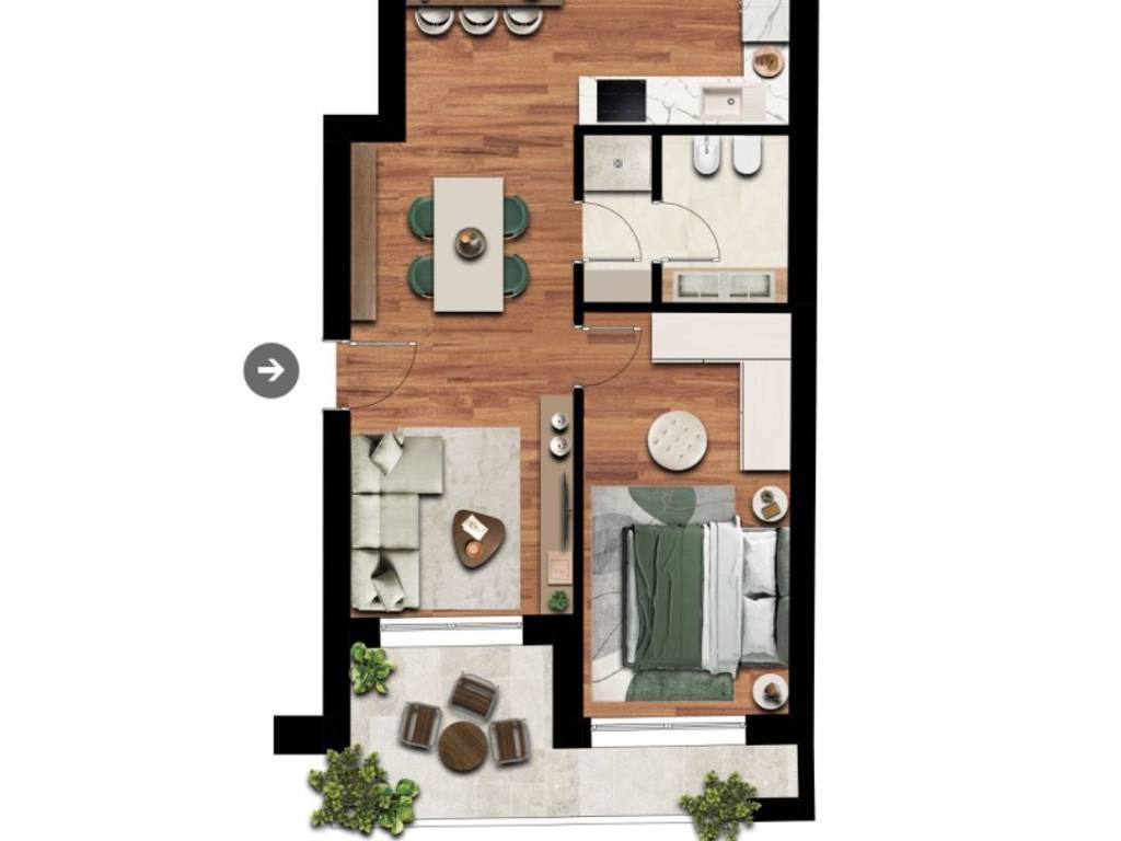 appartamento in vendita a Torino in zona Vanchiglia