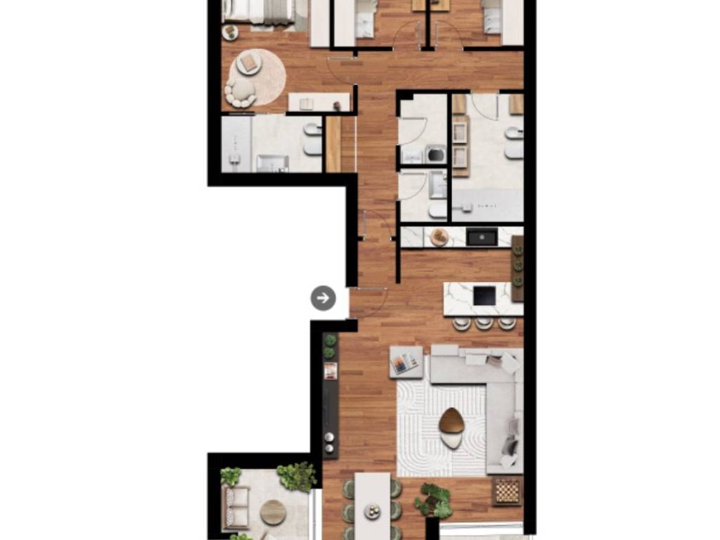 appartamento in vendita a Torino in zona Vanchiglia