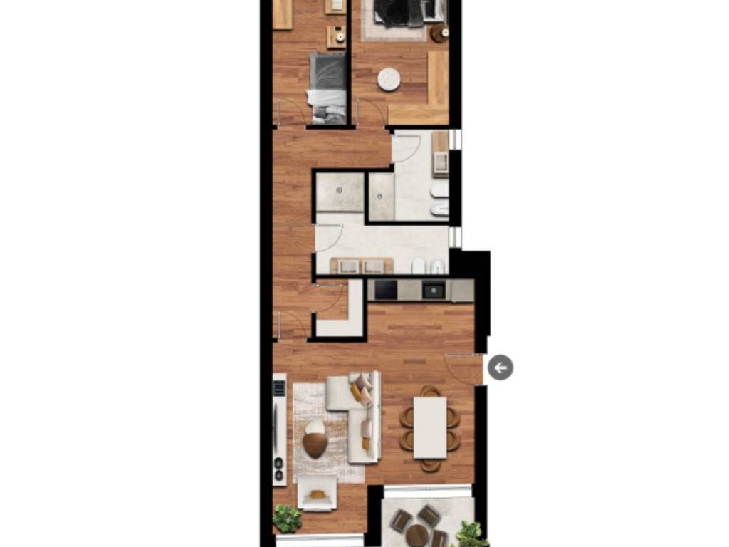 appartamento in vendita a Torino in zona Vanchiglia