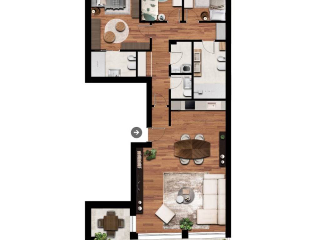 appartamento in vendita a Torino in zona Vanchiglia