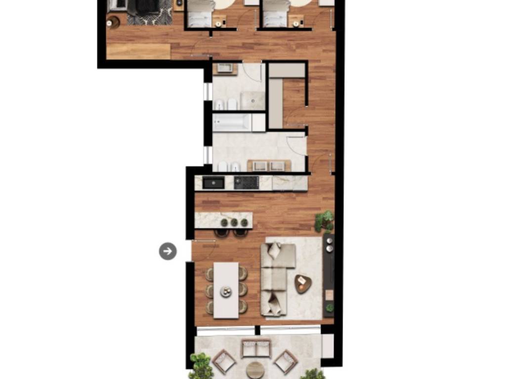 appartamento in vendita a Torino in zona Vanchiglia