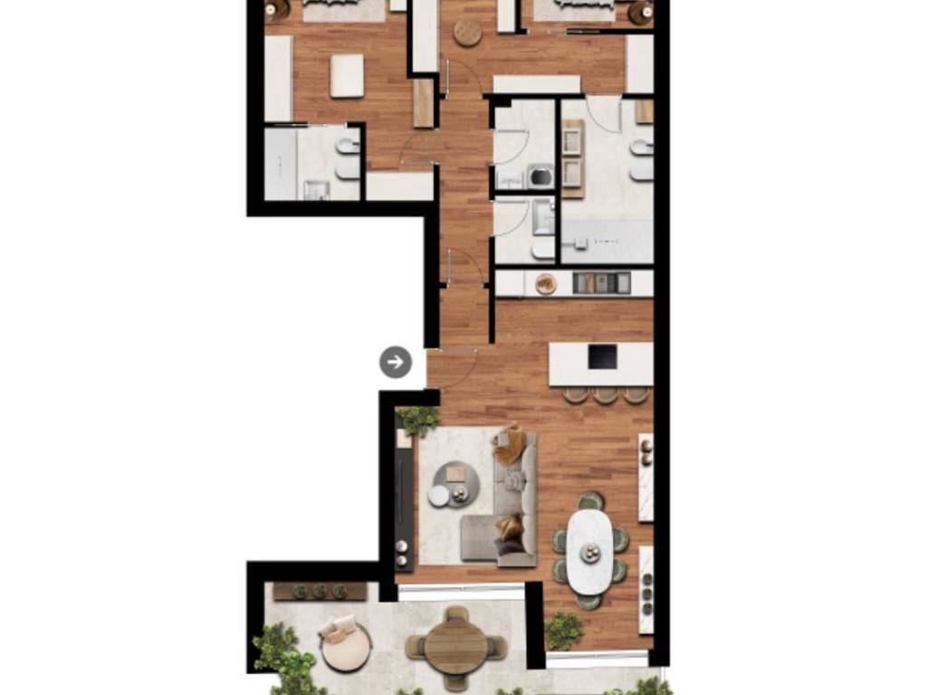 appartamento in vendita a Torino in zona Vanchiglia