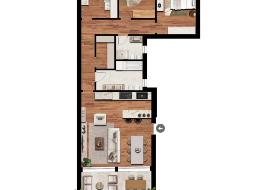 appartamento in vendita a Torino in zona Vanchiglia