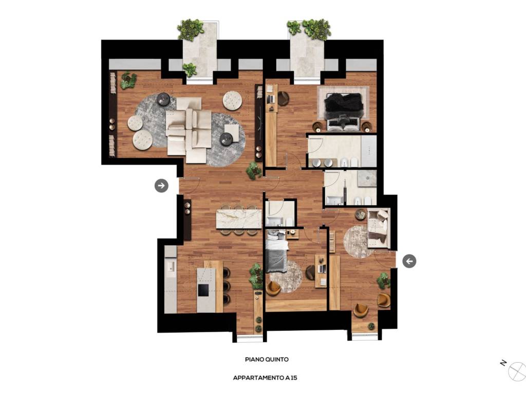 appartamento in vendita a Torino in zona Vanchiglia