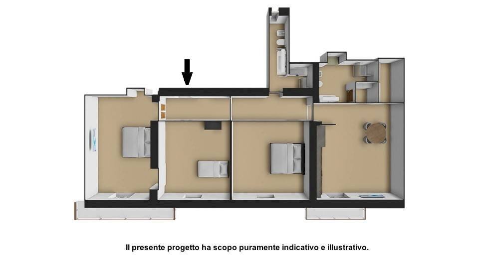 appartamento in vendita a Torino