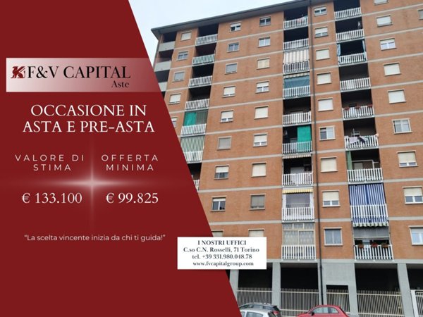 appartamento in vendita a Torino