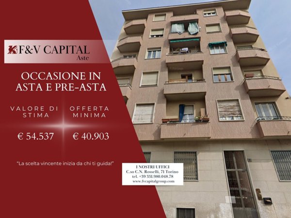appartamento in vendita a Torino