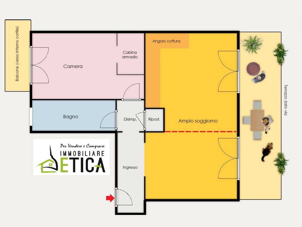 appartamento in vendita a Torino in zona Santa Rita