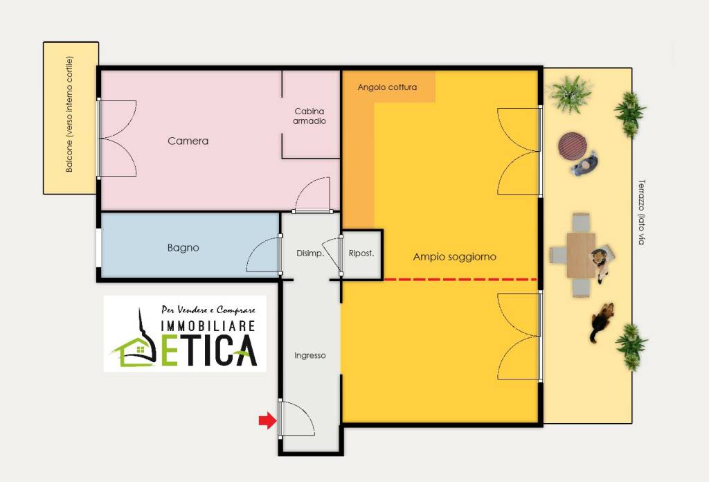 appartamento in vendita a Torino in zona Santa Rita