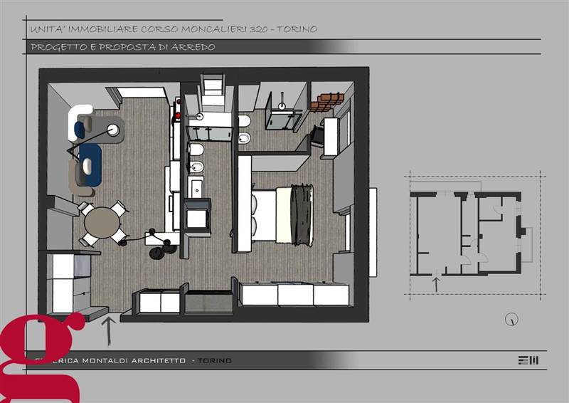 appartamento in vendita a Torino in zona Cavoretto