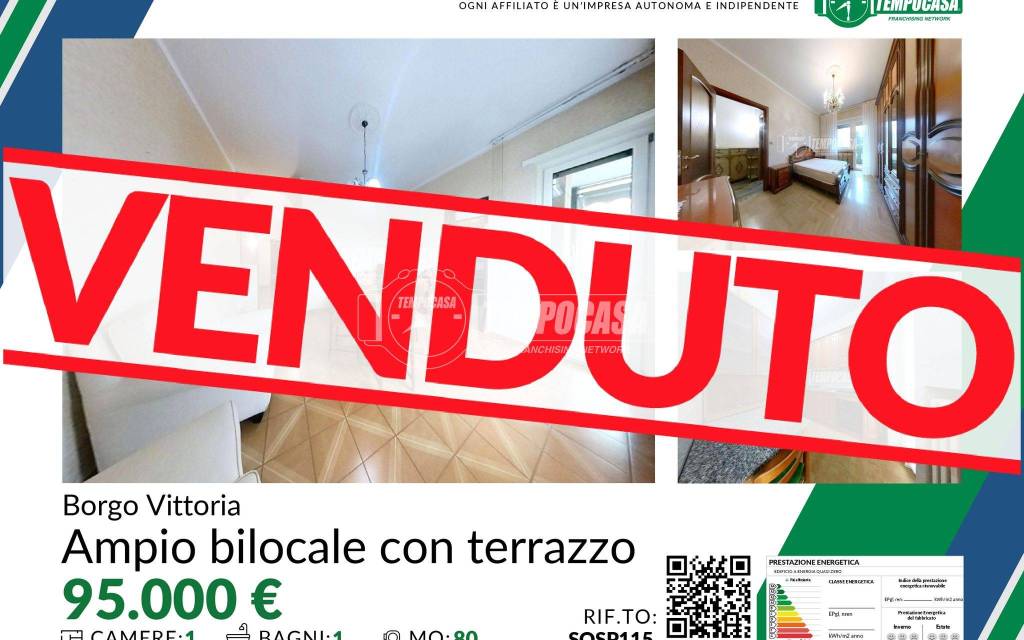 appartamento in vendita a Torino in zona Borgata Vittoria