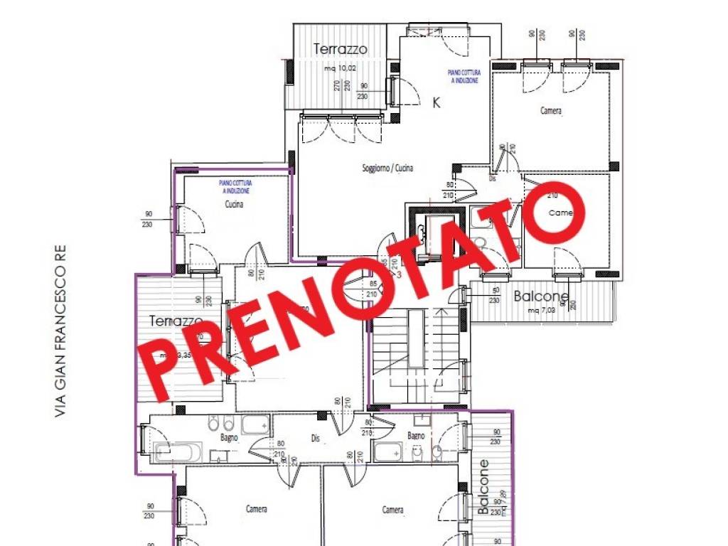 appartamento in vendita a Torino in zona Pozzo Strada