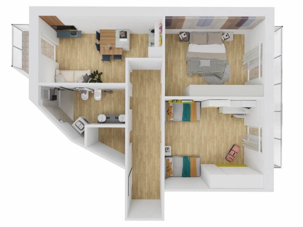 appartamento in vendita a Torino in zona Borgata Vittoria