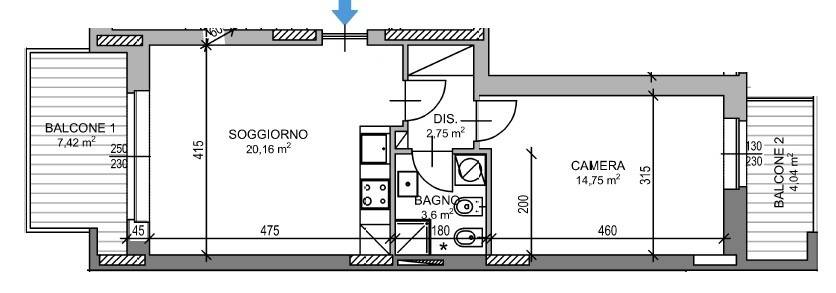 appartamento in vendita a Torino in zona Mirafiori Nord