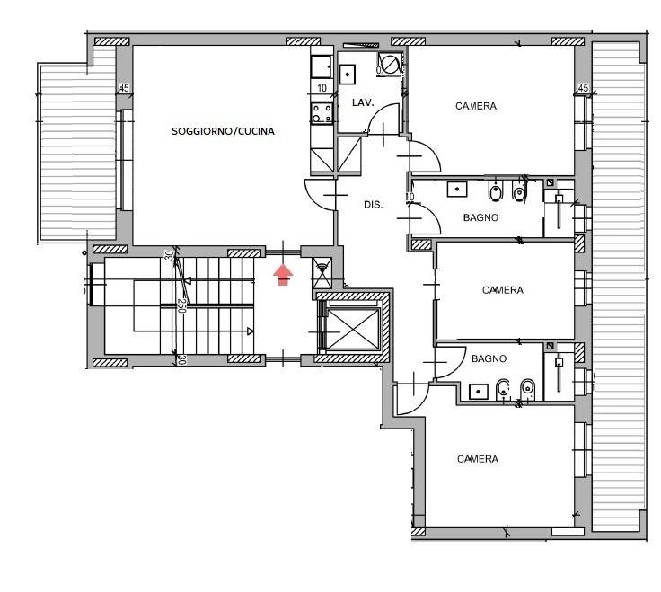 appartamento in vendita a Torino in zona Mirafiori Nord