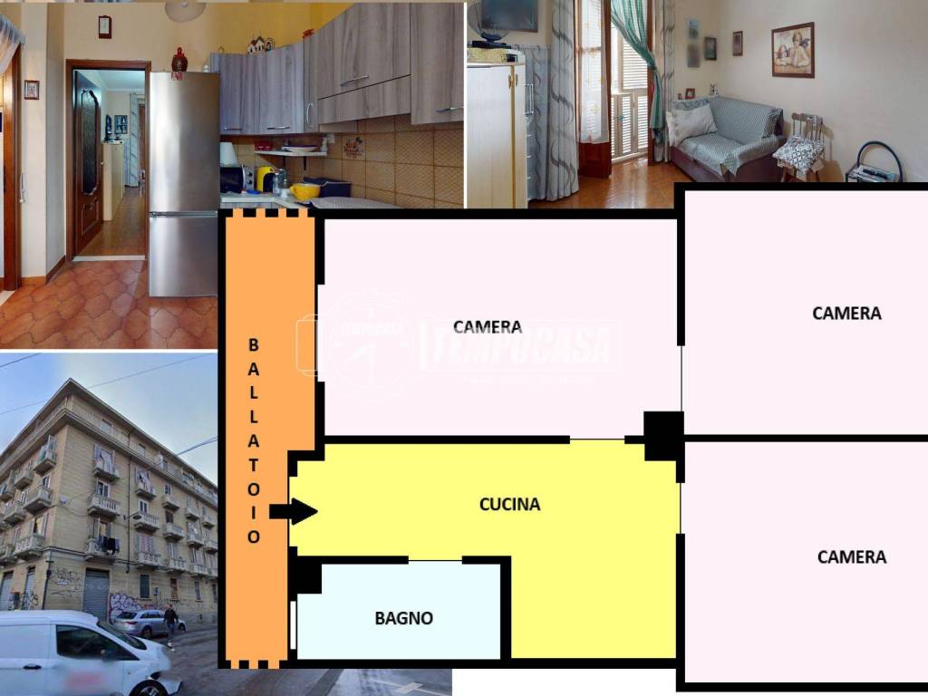 appartamento in vendita a Torino in zona Rebaudengo