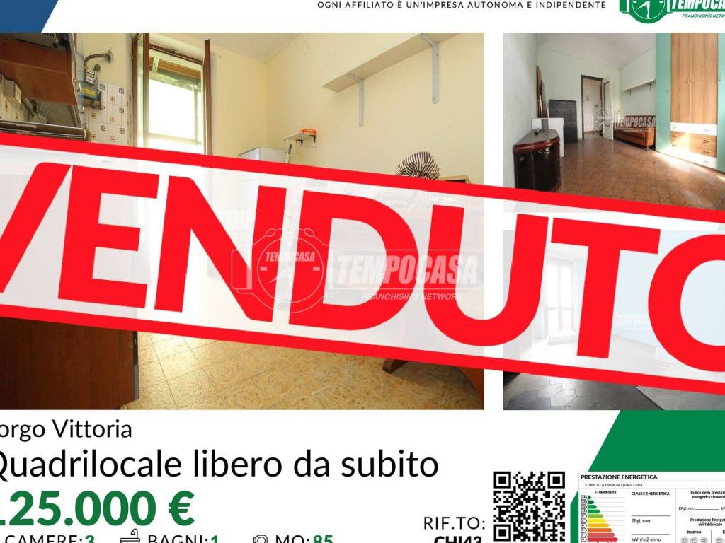 appartamento in vendita a Torino in zona Borgata Vittoria